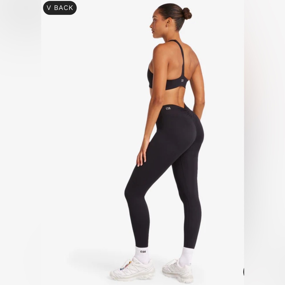 CSB leggings V back